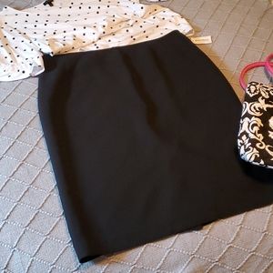 Jones Studio (Dressbarn) black pencil skirt